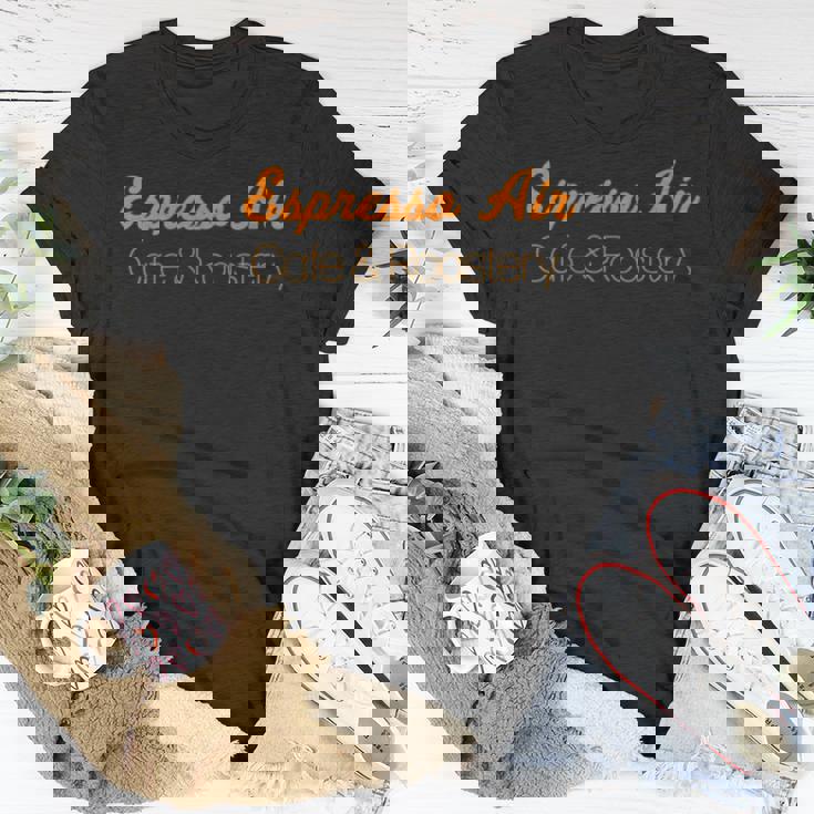 Lattes & Turkish Bagels Unisex T-Shirt Unique Gifts