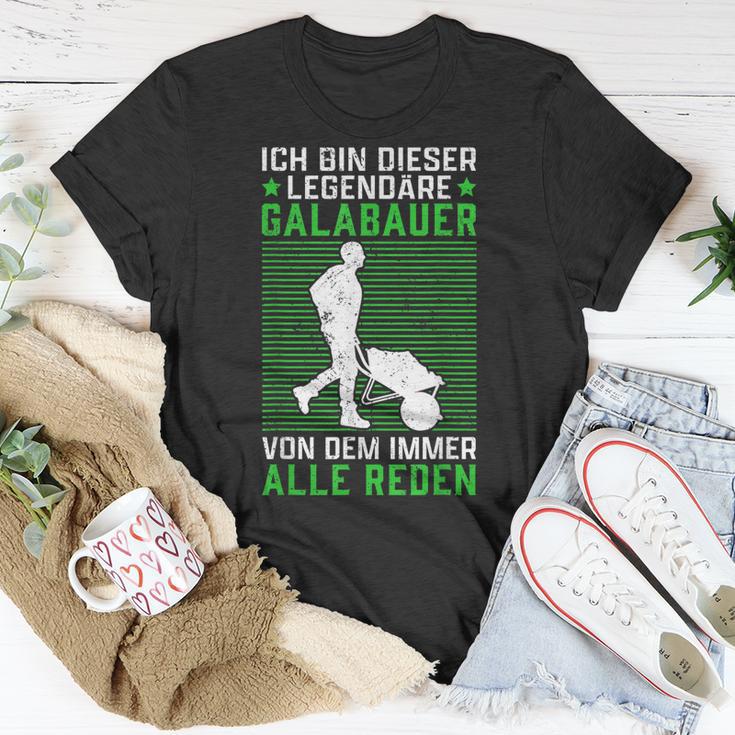 Legendärer Galabauer Landschaftsgärtner Galabau T-Shirt Lustige Geschenke