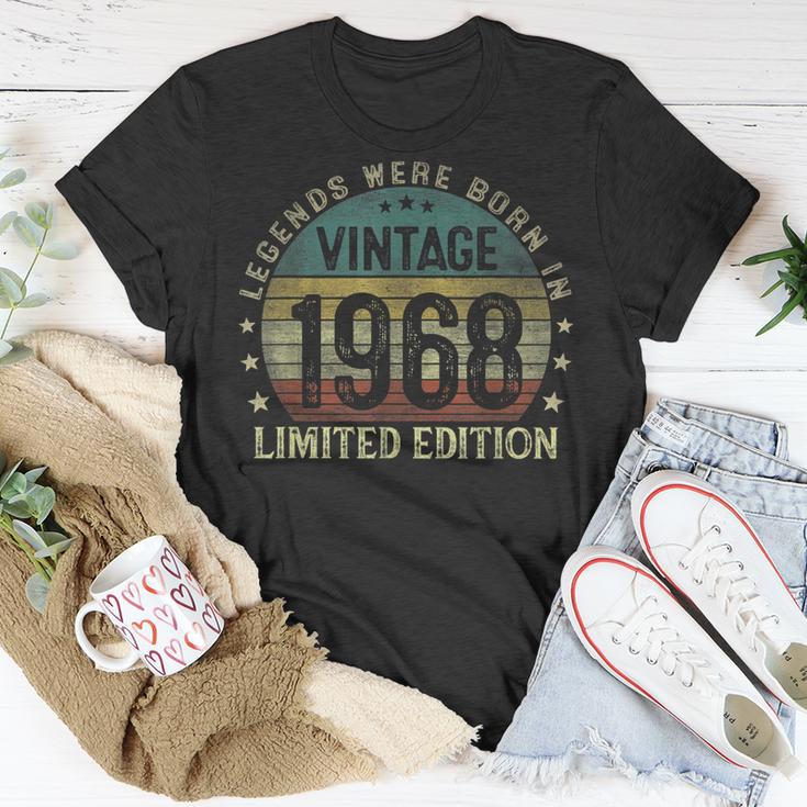 Legenden 1968 Geburtstag T-Shirt, 55 Jahre Männer Jubiläum Lustige Geschenke