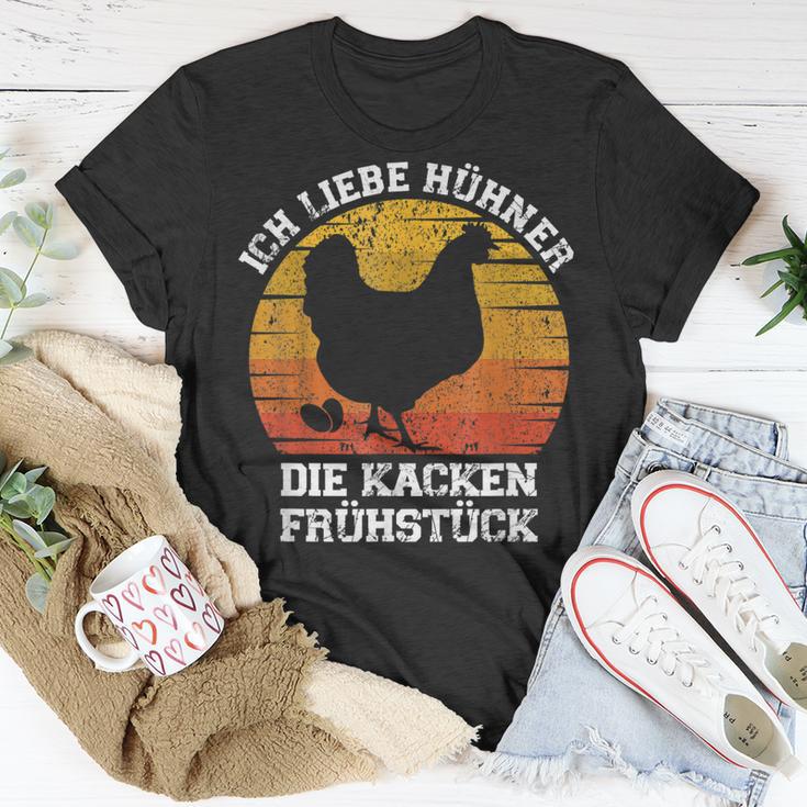 Lustige Sprüche Über Hühner Hühner Hühner Für Bäuerin T-Shirt Lustige Geschenke