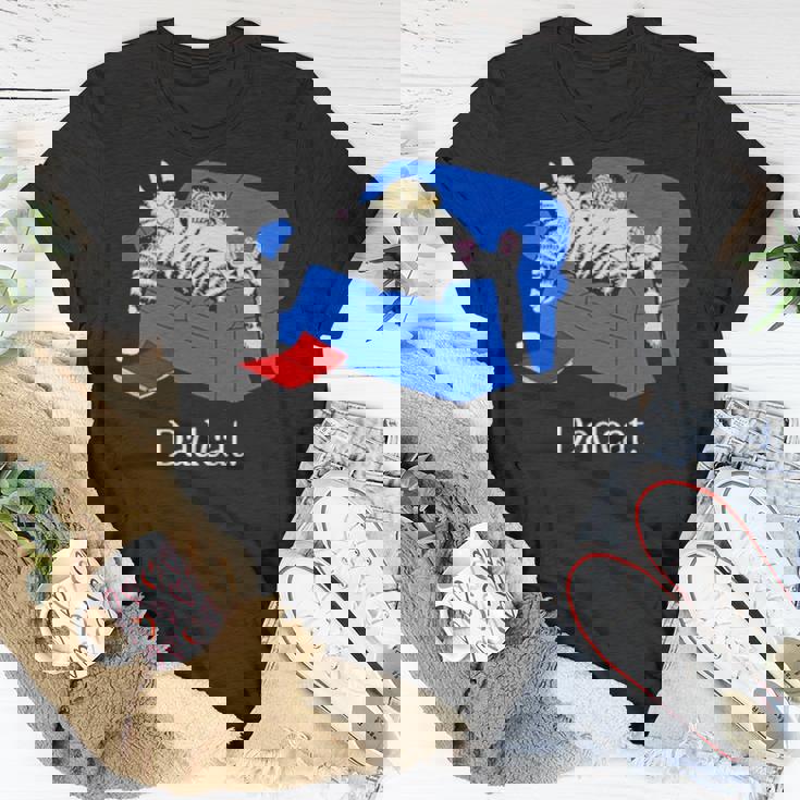 Lzrcat Dadcat Unisex T-Shirt Unique Gifts