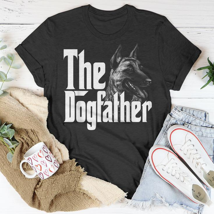 Malinois Belga Dog Dad Dogfather Dogs Daddy Father Unisex T-Shirt Unique Gifts