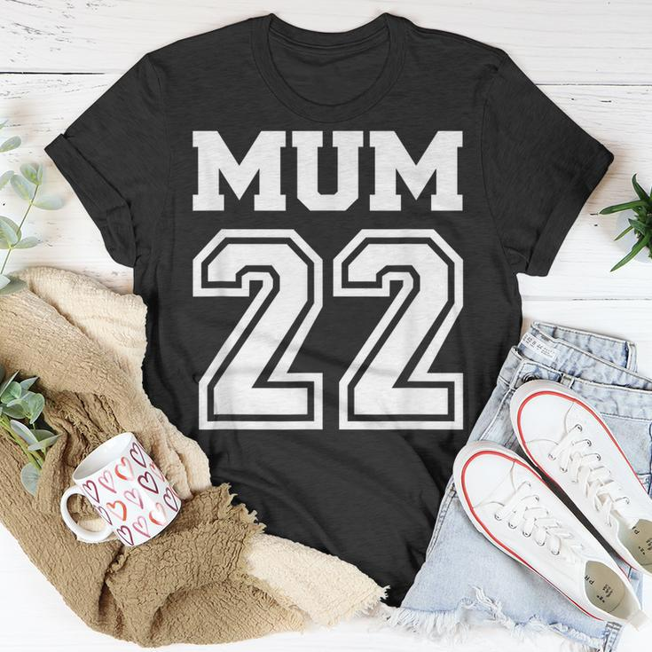 Mama 2022 Schwangerschaft Verkünden T-Shirt Lustige Geschenke