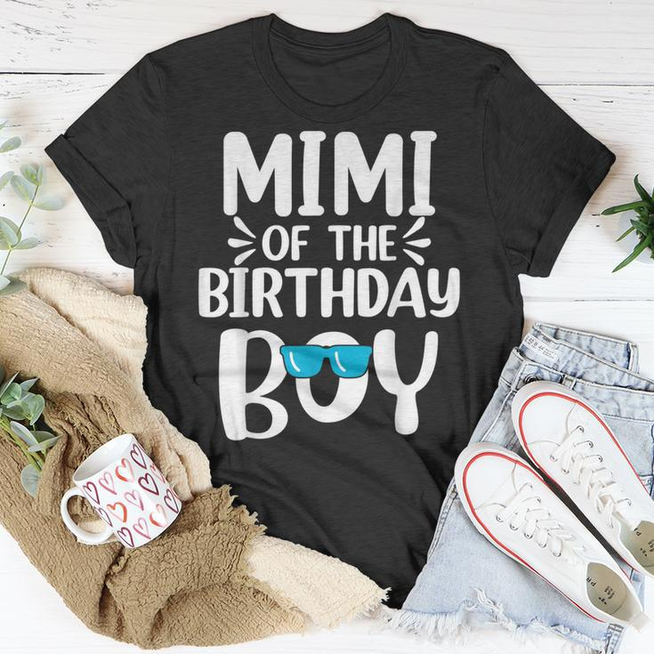 Mimi Of The Birthday Boy Mom Dad Kids Family Matching Unisex T-Shirt Unique Gifts