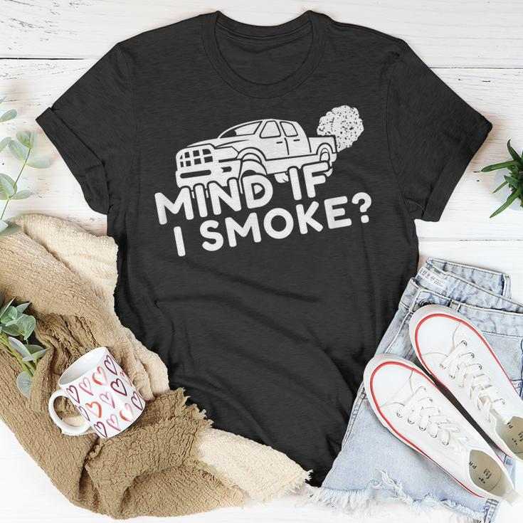 Mind If I Smoke Funny Diesel Power Mechanic 4X4 Unisex T-Shirt Unique Gifts