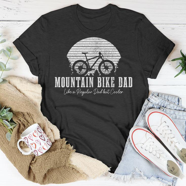Mens Mountain Bike Dad Vintage Mtb Downhill Biking Cycling Biker T-Shirt Funny Gifts