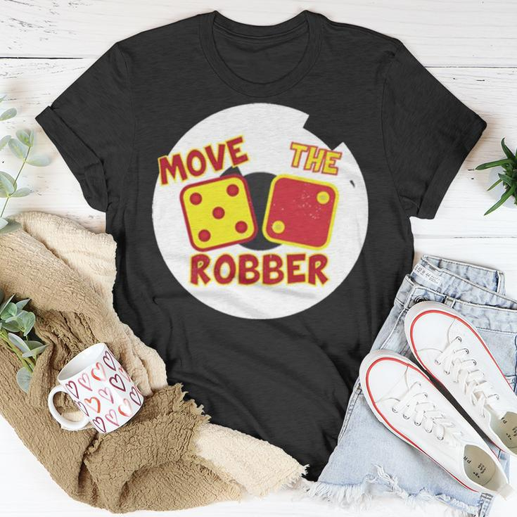 Move The Robber Settlers Monopoly Unisex T-Shirt Unique Gifts