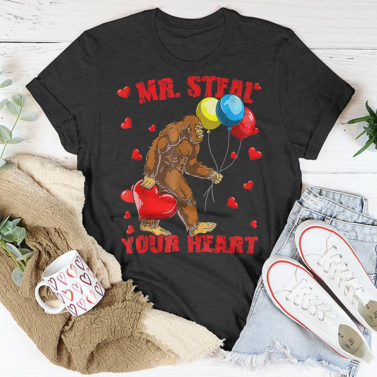 Mr Steal Your Heart Toddlers Boys Kids Valentines Day V2 T-Shirt Funny Gifts