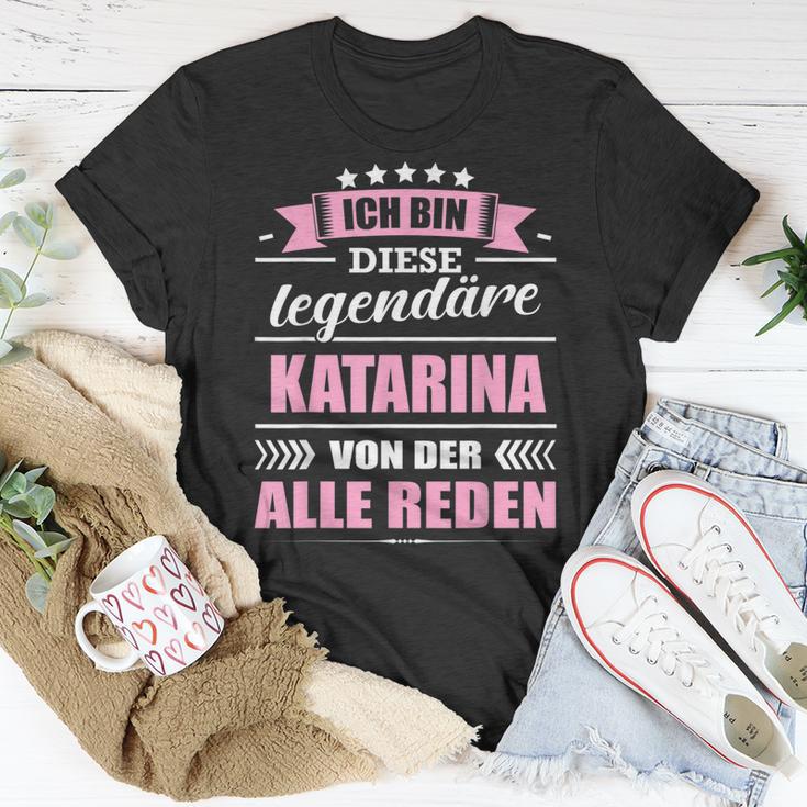 Name Katarina Vorname Namensgeschenke Namenstag T-Shirt Lustige Geschenke