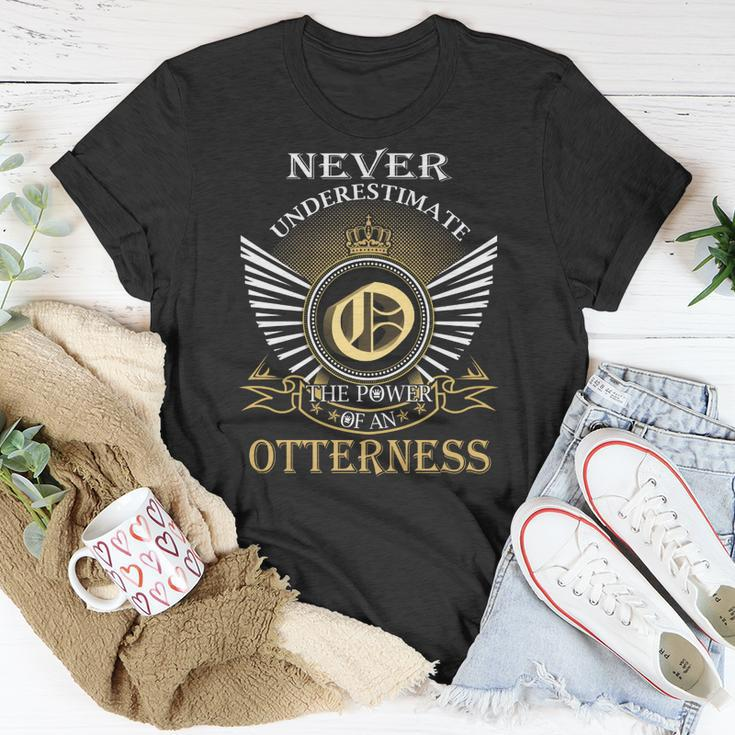 Never Underestimate The Power Of An Otterness Unisex T-Shirt Funny Gifts