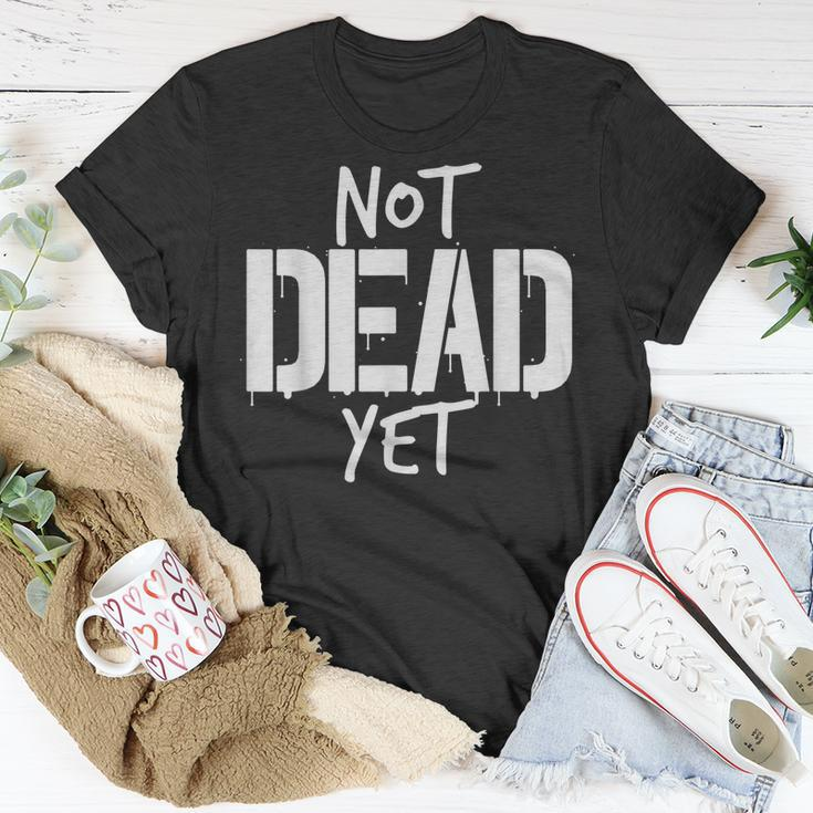 Not Dead Yet Undead Veteran Zombie T-shirt Funny Gifts