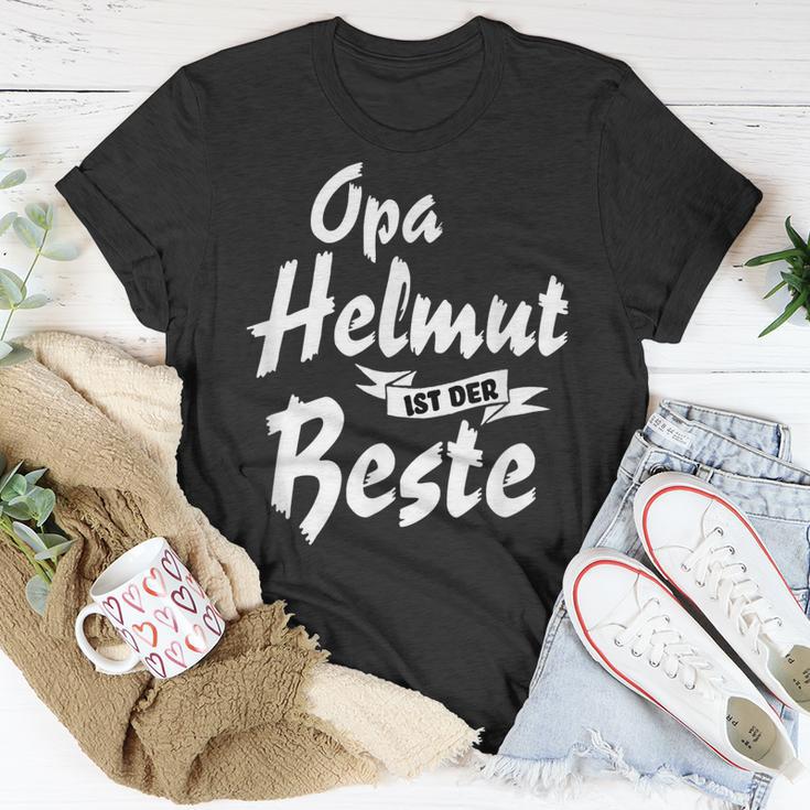 Opa Helmut Ist Der Beste Witziges Geschenk T-Shirt Lustige Geschenke