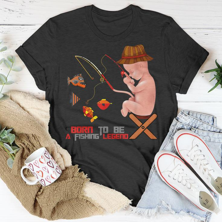 Optimized Angel-Legende T-Shirt, Sarkastischer Humor für Angler Lustige Geschenke