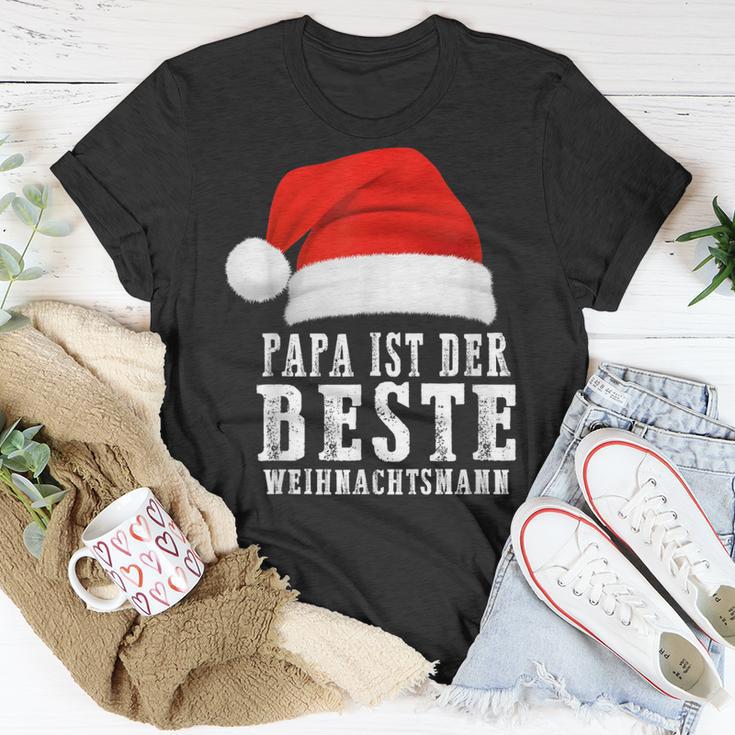 Papa Claus Merry Christmas Santa Mütze T-Shirt Lustige Geschenke