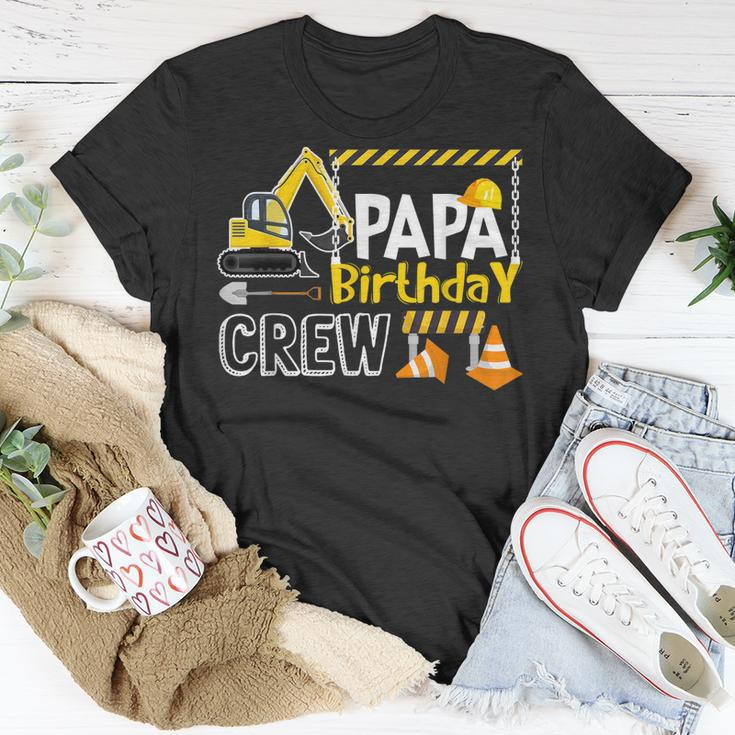 Papa Geburtstag Crew Bauhemden Geschenk Geburtstag T-Shirt Lustige Geschenke