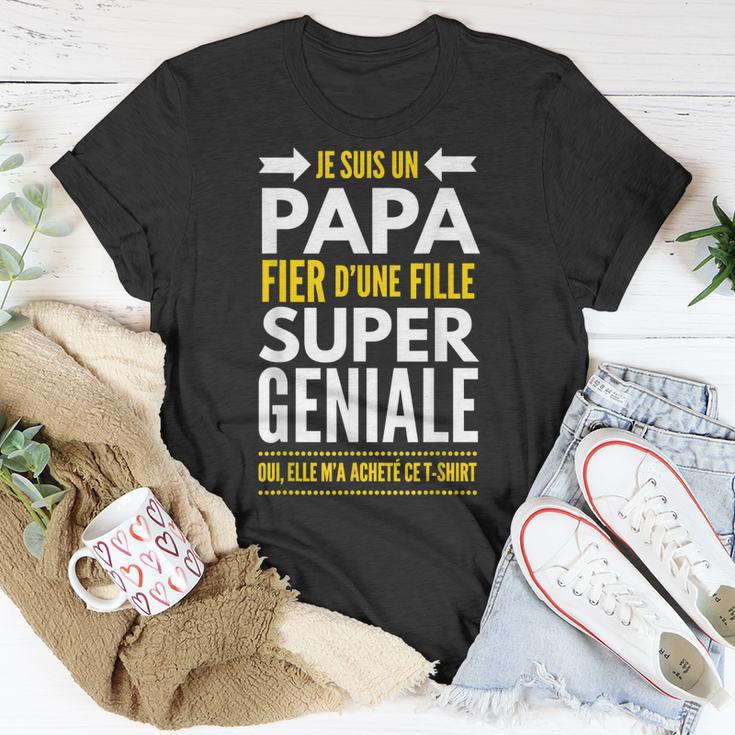 Papa von Mädchen T-Shirt, Lustiges Geburtstagsgeschenk für Väter Lustige Geschenke