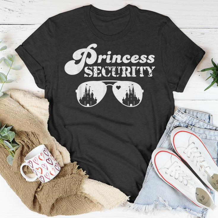 Princess Security Perfect Gifts For Dad Or Boyfriend Unisex T-Shirt Unique Gifts
