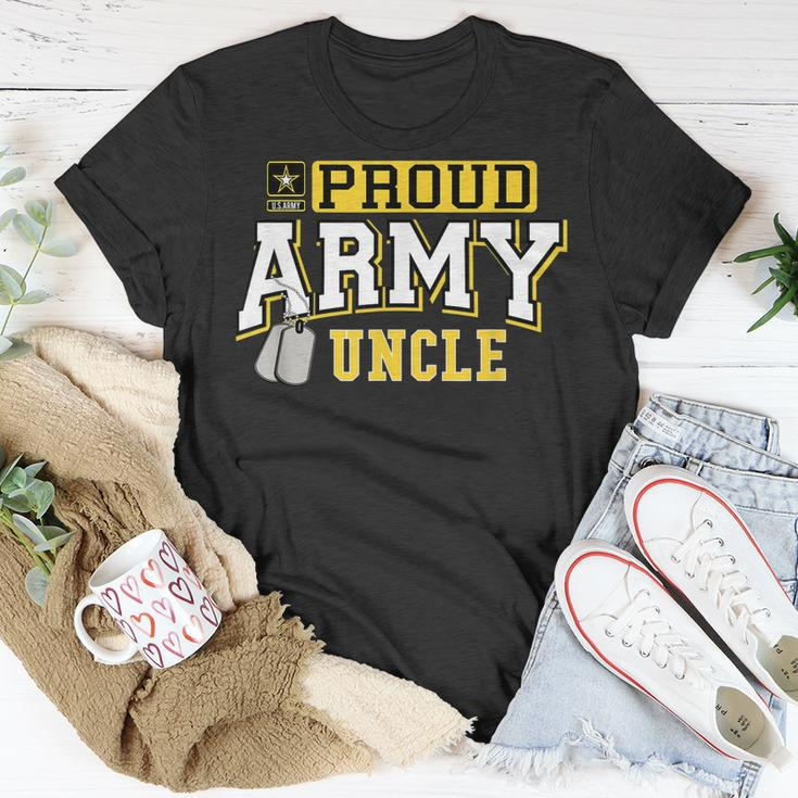 Proud Army Uncle Military PrideUnisex T-Shirt Unique Gifts