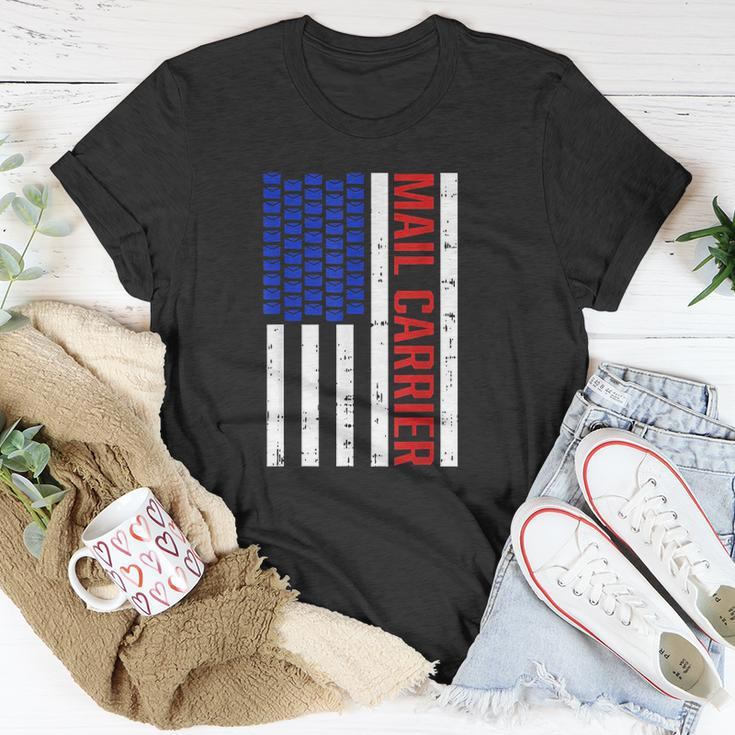 Proud Patriotic Postal Worker American Flag Us Postal Worker V2 T-shirt Personalized Gifts