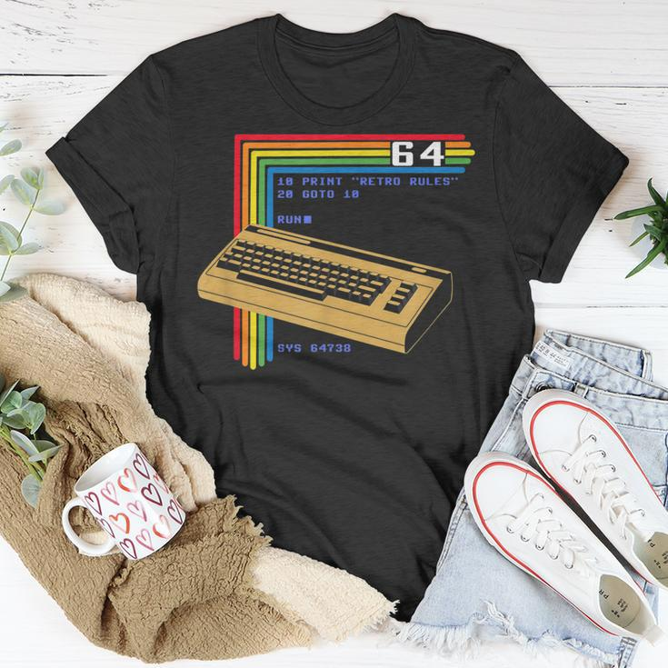 Retro Computer C64 T-Shirt Funny Gifts