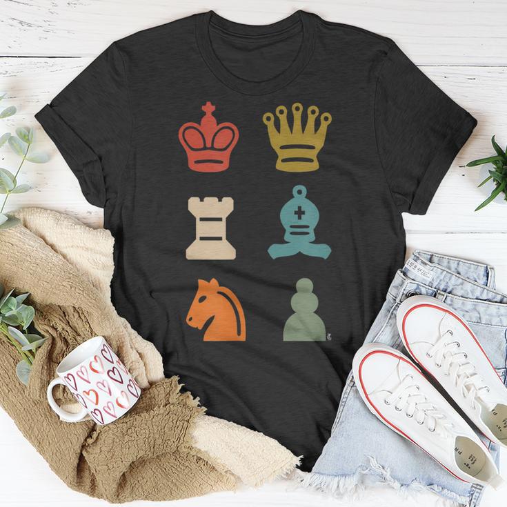 Schach Schachmatt Schachbrett Brettspiel Strategie Taktik T-Shirt Lustige Geschenke