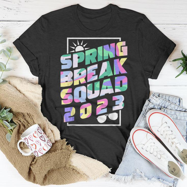 Spring Break Squad 2023 Vacation Trip Cousin Matching Team Unisex T-Shirt Unique Gifts