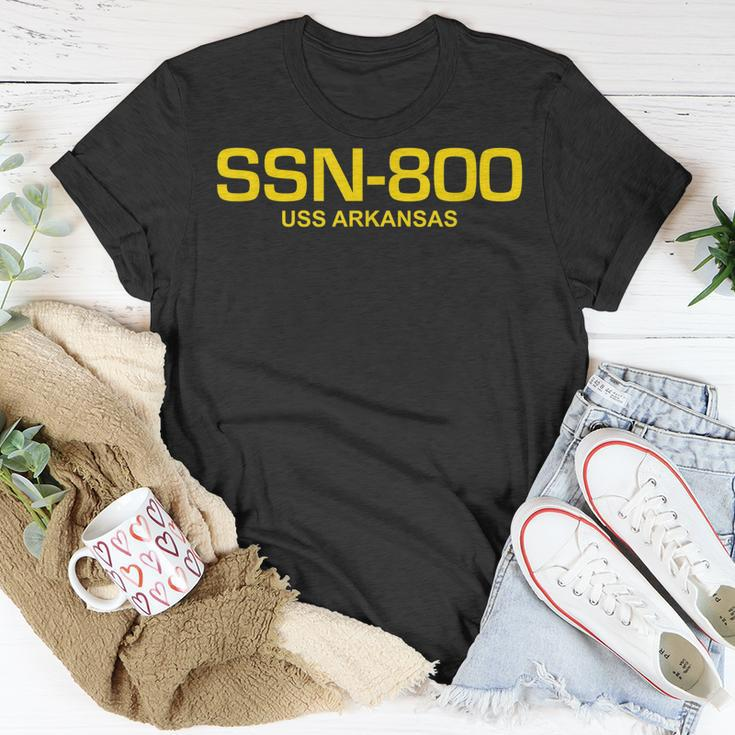 Ssn-800 Uss Arkansas T-Shirt Funny Gifts