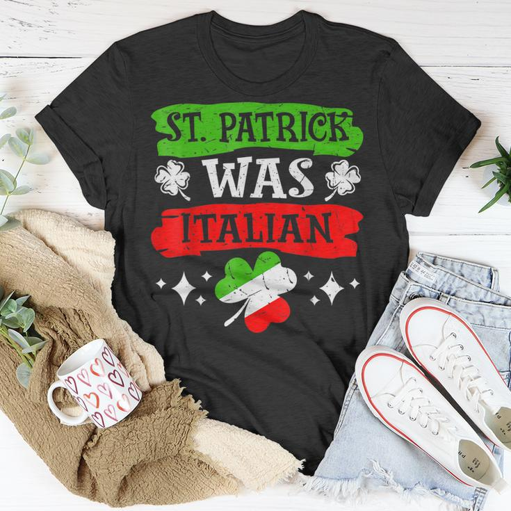 St Patrick Was Italian St Patricks Day T-shirt Personalized Gifts