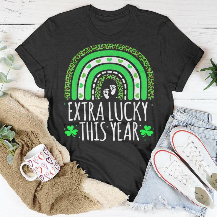 St Pattys Pregnancy Announcement St Patricks Day Pregnant T-shirt Personalized Gifts