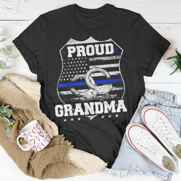 Stolzer Oma Des Polizisten T-Shirt Lustige Geschenke