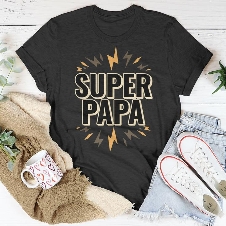 Super Papa Superheld T-Shirt, Lustiges Herren Geburtstagsgeschenk Lustige Geschenke