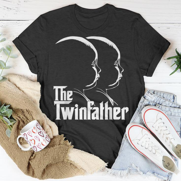 Mens The Twinfather Father Of Twins Dad T-Shirt Funny Gifts