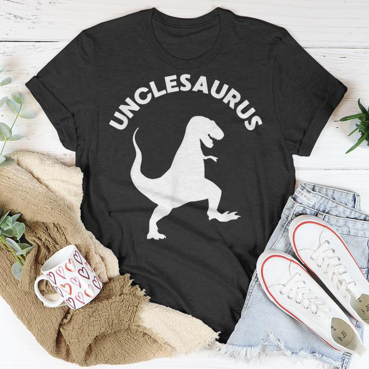 Unclesaurus Funny Uncle Unisex T-Shirt Unique Gifts