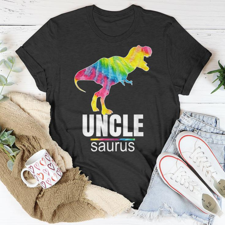Unclesaurus Rex Uncle Saurus Rex Gift For Uncle Gift For Mens Unisex T-Shirt Unique Gifts