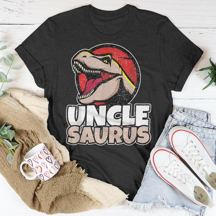 UnclesaurusT Rex Uncle Saurus Dinosaur Men Boys Gift For Mens Unisex T-Shirt Unique Gifts