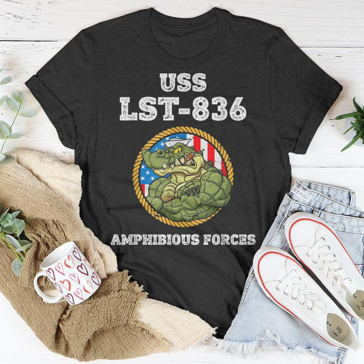 Uss Holmes County Lst-836 Amphibious Force T-Shirt Funny Gifts