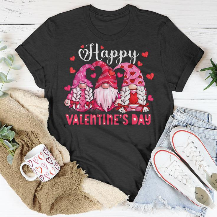 Valentine Gnome Love Valentines Day Gnomes Friends Squad T-Shirt Funny Gifts