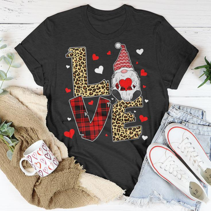 Valentines Day Love Gnome Valentine For Her Him T-Shirt Funny Gifts