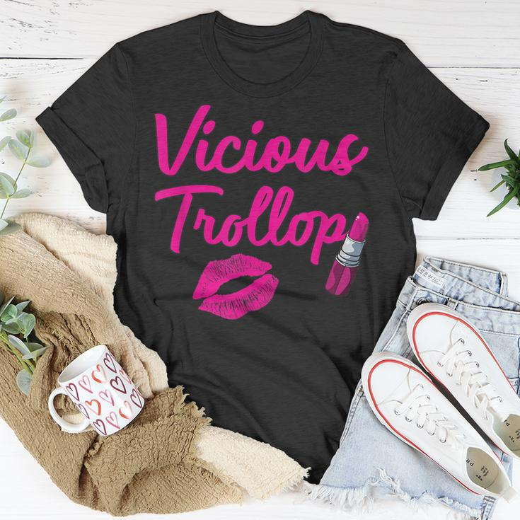 Vicious Trollop Lipstick Png T-shirt Funny Gifts
