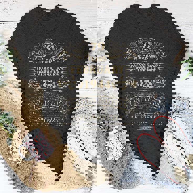 Vintage 1944 Outfit für 79 Jahre alte Frauen & Männer Geburtstags-T-Shirt Lustige Geschenke