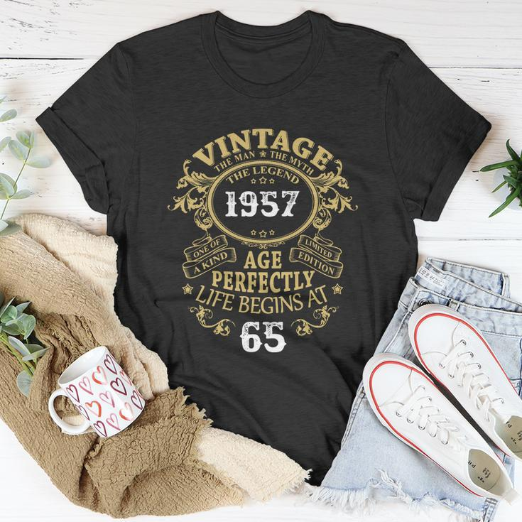 Vintage 65 The Man Myth Legend V2 Unisex T-Shirt Unique Gifts