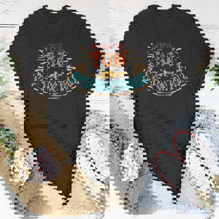 We Put The Fun In Dysfunctional Apparel Retro Vintage Unisex T-Shirt Unique Gifts We Put The Fun In Dysfunctional Apparel Retro Vintage Unisex T-Shirt Unique Gifts