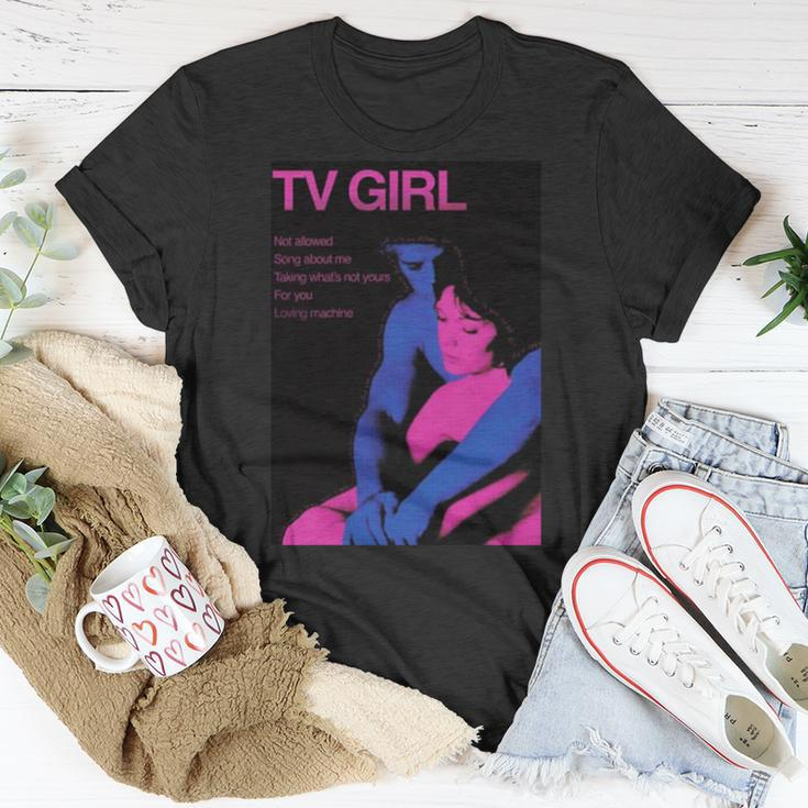 Who Really Cares Tv Girl Unisex T-Shirt Unique Gifts