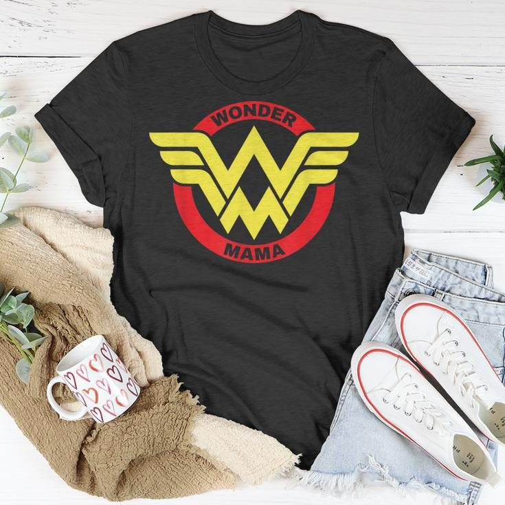 Wonder Mama Für Damen Superhelden-Mama T-Shirt Lustige Geschenke