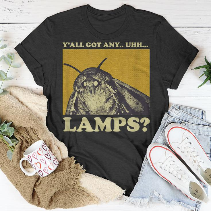 Yall Got Any Lamps Moth Insect Meme Gift Unisex T-Shirt Unique Gifts