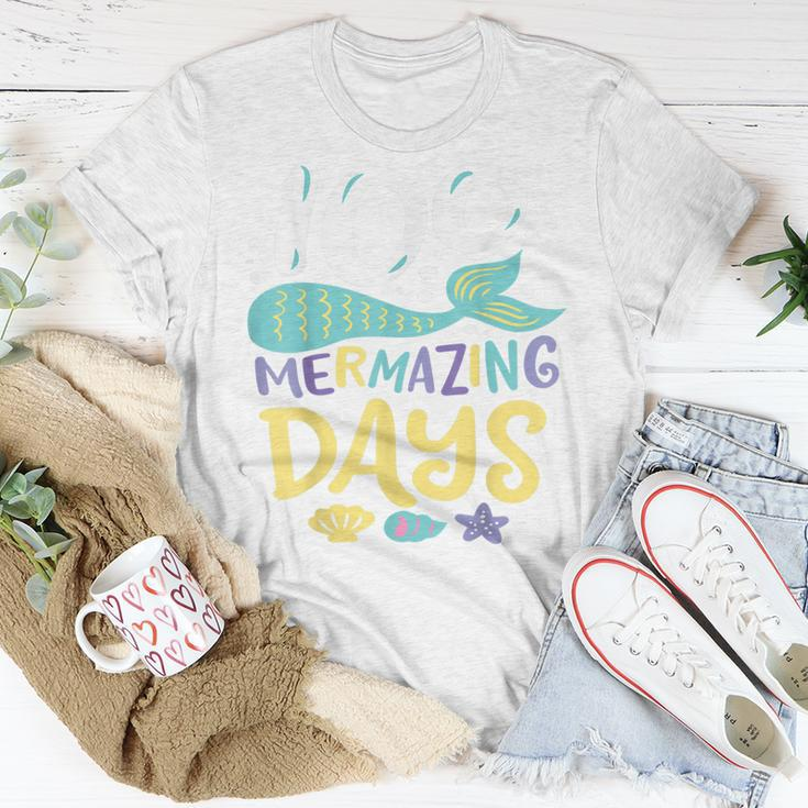 100 Days Of School 100 Mermazing Days Of School Mermaid T-shirt Personalized Gifts