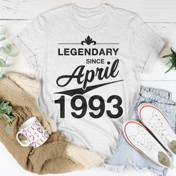 30 Geburtstag 30 Jahre Alt Legendär Seit April 1993 T-Shirt Lustige Geschenke