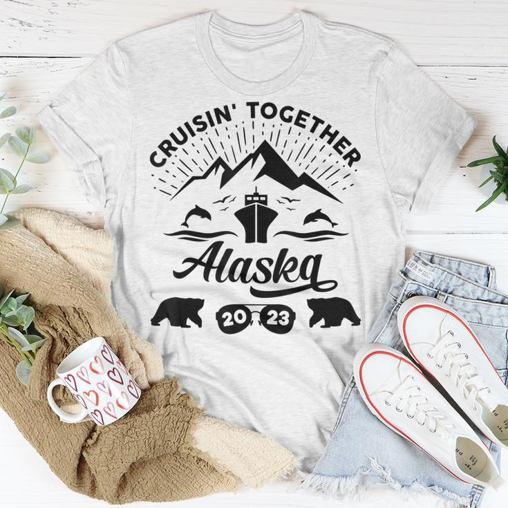 Alaska Cruise 2023 Family Summer Vacation Travel Matching V2 Unisex T-Shirt Unique Gifts