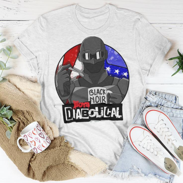 Black Noir The Boys Diabolical Unisex T-Shirt Unique Gifts