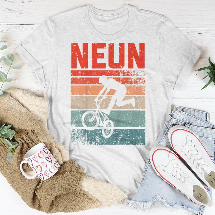 BMX Fahrer Fan T-Shirt für Kinder, Vintage 9. Geburtstag Junge Lustige Geschenke